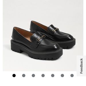 Laura Lug Sole Loafer - Sam Edelman black 8.5